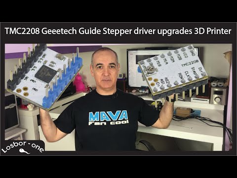 TMC2208 Guide. Stepper Driver Upgrades Silent 3dprinter Geeetech A30 ITA