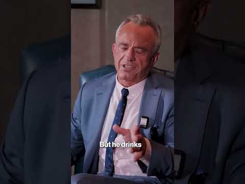 'I don't know how he's alive:' RFK Jr. reveals he's baffled by Trump's road diet #shorts