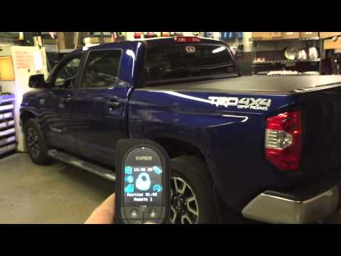 Viper 5906V OLED Remote Start on Toyota Tundra
