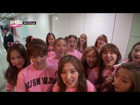 (ShowChampion BackStage EP.92) Spring Greeting Acrostic Poem - WJSN, NU'EST, FIESTAR