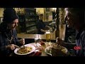 Anton Newcombe from Brian Jonestown Massacre cooking for Anthony Bourdain