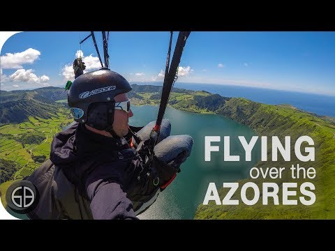 Flying over the Azores - Paragliding spots at a glance