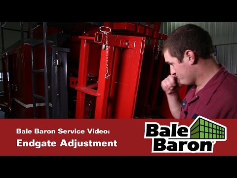 Bale Baron Service Video - Endgate Adjustment