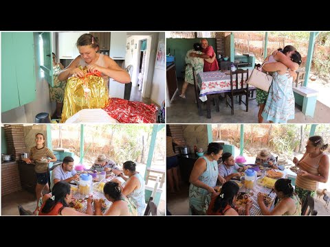 THE GREATEST GIFT 🎁 WE PREPARED LUNCH TOGETHER FOR EVERYONE 😋 WHAT WE GOT 😱