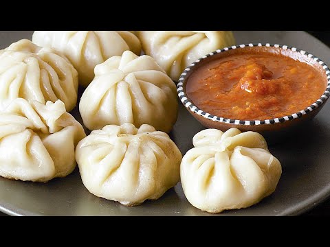 Chicken Momos or Dumplings and Street Style Momos Chutney Recipe ❤️