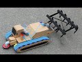 How To Make A RC Tractor From Cardboard Science Project