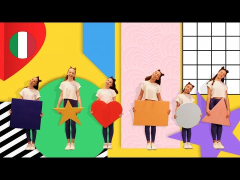 Alman Kids Crew - FILASTROCCA DELLE FORME ⭐️🟦🔺🟢❤️