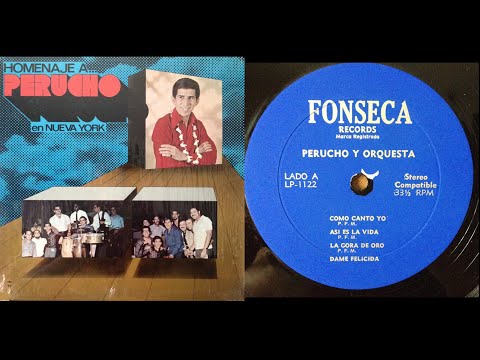 Vinyl - Perucho Y Orquesta ‎– Homenaje A...Perucho En Nueva York