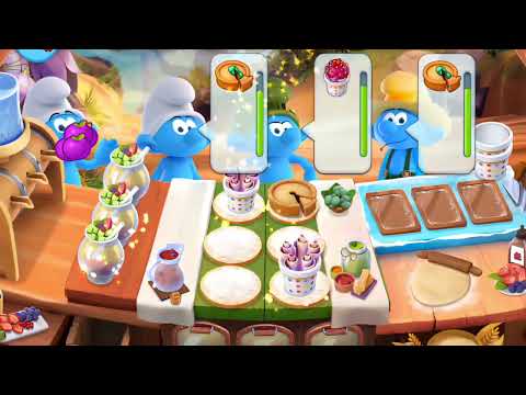 Smurfs Cooking Video