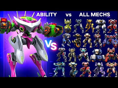 Silverthorn VS All Mechs - Ability Test - Mech Arena