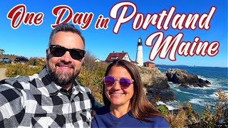 One Day in Portland Maine | Lighthouses, Lagers and Lobster