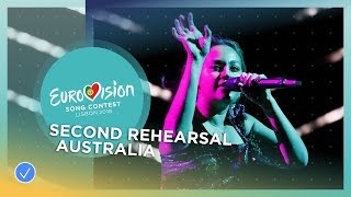 Jessica Mauboy - We Got Love - Exclusive Rehearsal Clip - Australia - Eurovision 2018