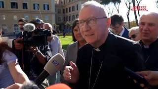 Il cardinale Parolin sulle condizioni di Papa Leone: «La guarigione procede bene»