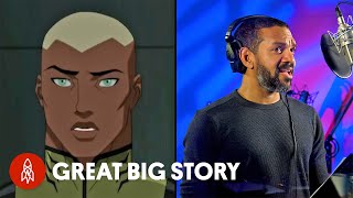 Meet the Voice Behind Cyborg, Aqualad and “Lion King’s” Rafiki video