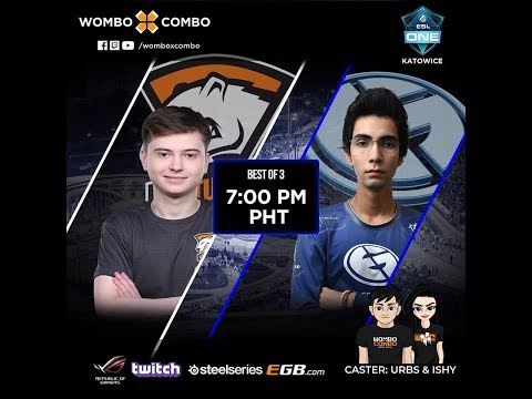 Evil Geniuses vs Virtus Pro Game 3 (BO3) l ESL One Katowice 2018 Semifinals