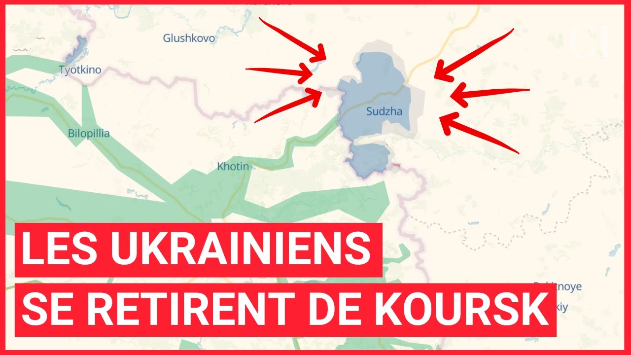 🇺🇦⚔️🇷🇺 Pourquoi les Ukrainiens doivent se retirer de Koursk ?