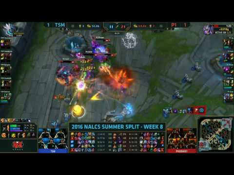TSM vs P1 - Last Moment of the Game NA 2016 Summer Split
