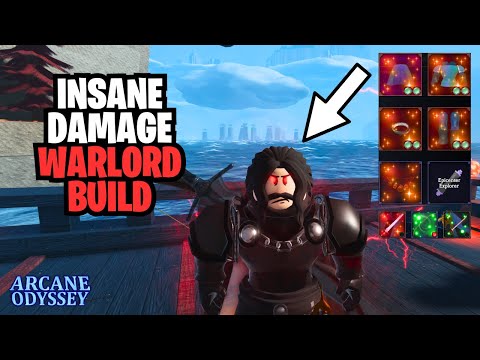 NEW High Power Warlord Build Is INSANE - Arcane Odyssey (Full Release)