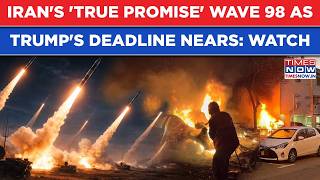 Download lagu Iran's 98th Wave Of Monster Attack: IRGC Video As Trump's Deadline Nears| US, Israel Forces Targeted mp3