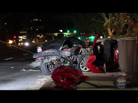 #THOUSANDOAKS | 10:10PM PM 09/05/2021 traffic collision involved Red Mazda Miata on Hillcrest Rd