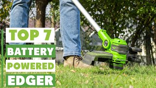 7 Best Cordless Edgers for a Perfect Lawn Edge