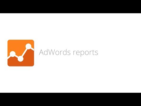 數字分析基礎--第5.4課 AdWords報告 (Digital Analytics Fundamentals - Lesson 5.4 AdWords reports)