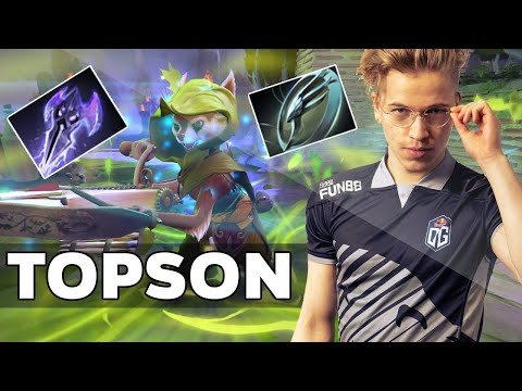TOPSON Spamming NEW OP Hero Hoodwink - EPIC Gameplay on 7.28 Patch Dota 2