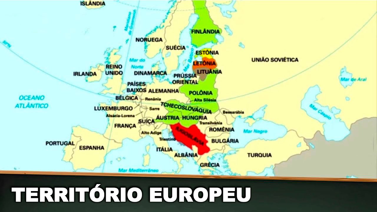 TRANSFORMAÇÕES TERRITORIAIS NA EUROPA