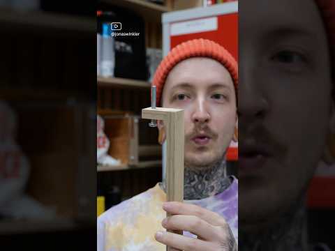Genialer HELFER für nur 20 CENT! 😮😍 | Jonas Winkler #shorts #werkstatt #tipps #tischkreissäge