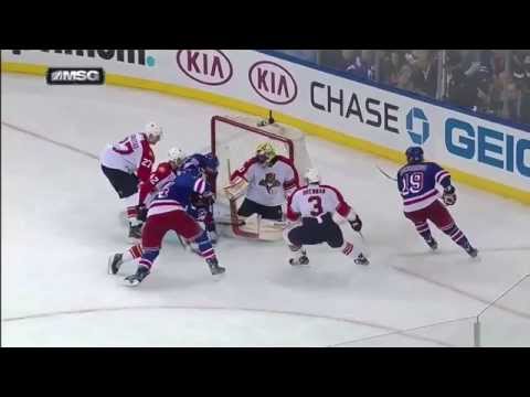 Mats Zuccarello Scores 2 Goals Against Florida Panthers 4/18/13