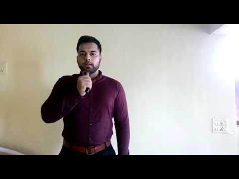 Luv Ahuja reporter audition 