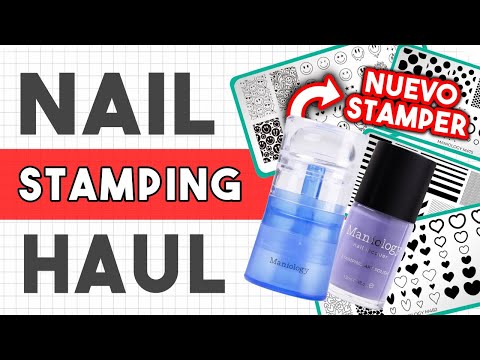 ¡NUEVO STAMPER Y DISEÑOS! · NAIL HAUL 💅🏼 MANIOLOGY