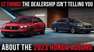 2023 Honda Accord Tips and Tricks