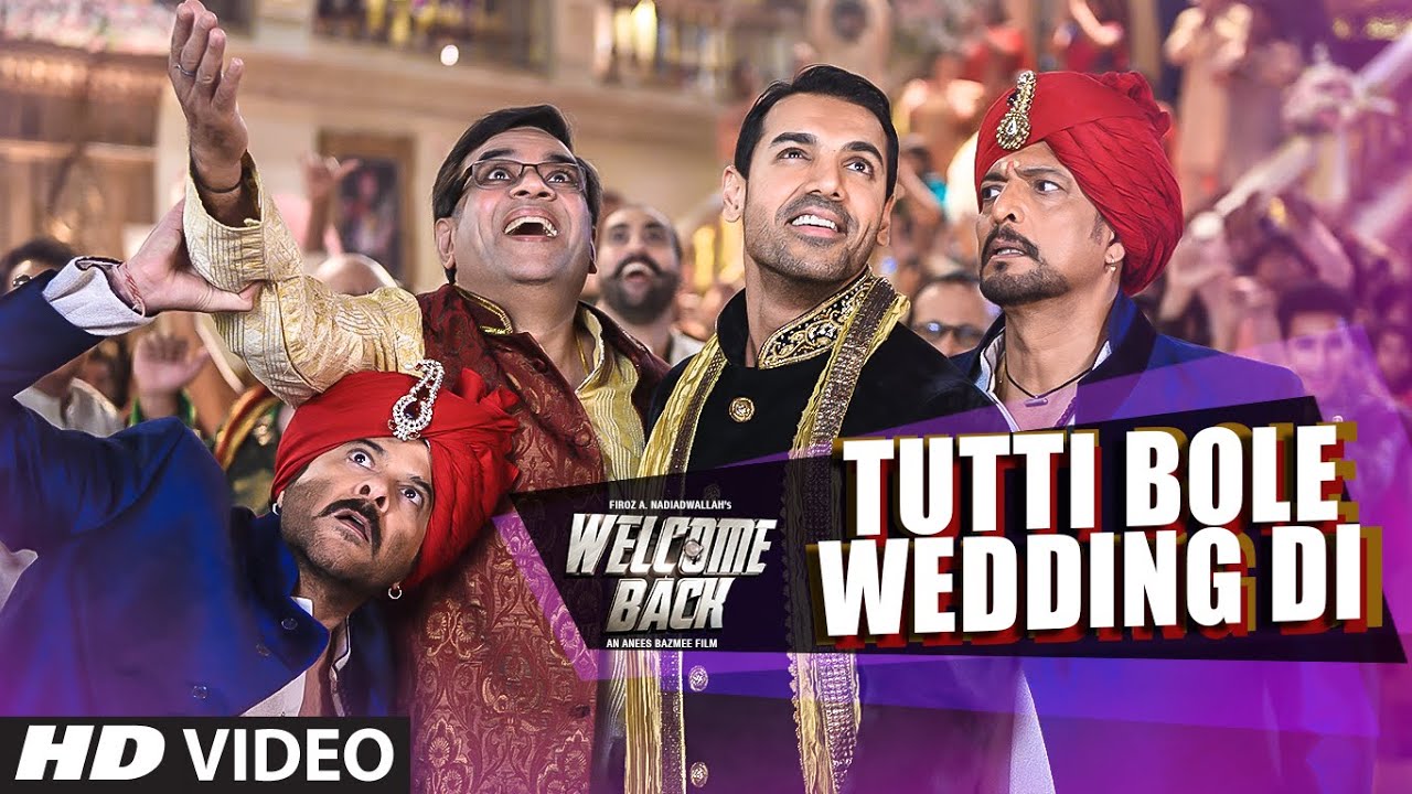 Tutti Bole Wedding Di Lyrics | Welcome Back | John Abraham, Shruti Hassan | Meet Bros Anjjan, Shipra Goyal | Meet Bros Anjjan