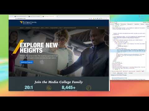 Use google inspect to find font styles and sizes and to grab images [Designer Productivity]