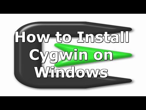 comment installer cygwin