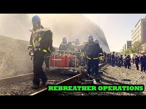 🌟 FLEET FRIDAY 🌟 FDNY REBREATHER TASK FORCE DRILL - REBREATHER UNIT DRÄGER MASKS