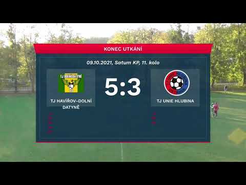 TJ Dolní Datyně - TJ Unie Hlubina 5:3 (3:1) I 9. 10. 2021