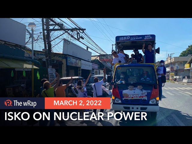 In Bataan, Isko nixes nuclear power in favor of renewable energy, gas