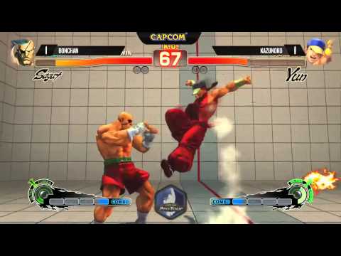 USFIV  Bonchan vs Kazunoko   SEAM2014   Capcom Pro Tour Top 16