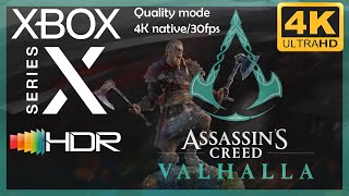 [4K/HDR] Assassin's Creed : Valhalla / Xbox Series X Gameplay / Quality Mode (4K Native/30 fps) #3
