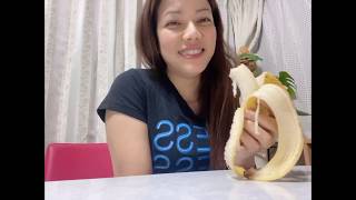 banana mukbang