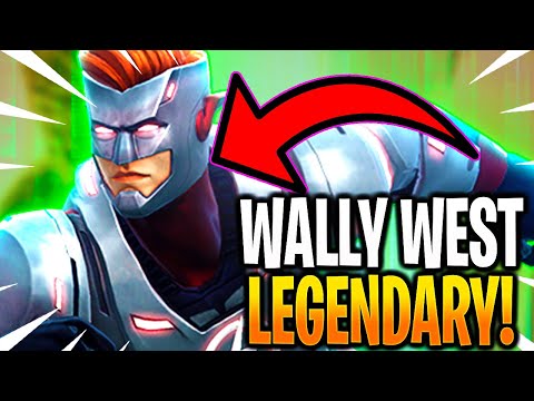 *NEW* WALLY WEST LEGENDARY RANK UP & GAMEPLAY! - DC Legends