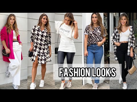 Moda 2022 | OUTFITS CASUALES EN TENDENCIA LOOKS CASUALES DE MODA ROPA DE MODA 2022