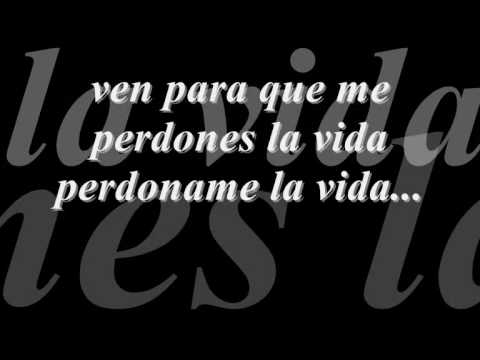Hector Acosta Perdoname la vida con letra