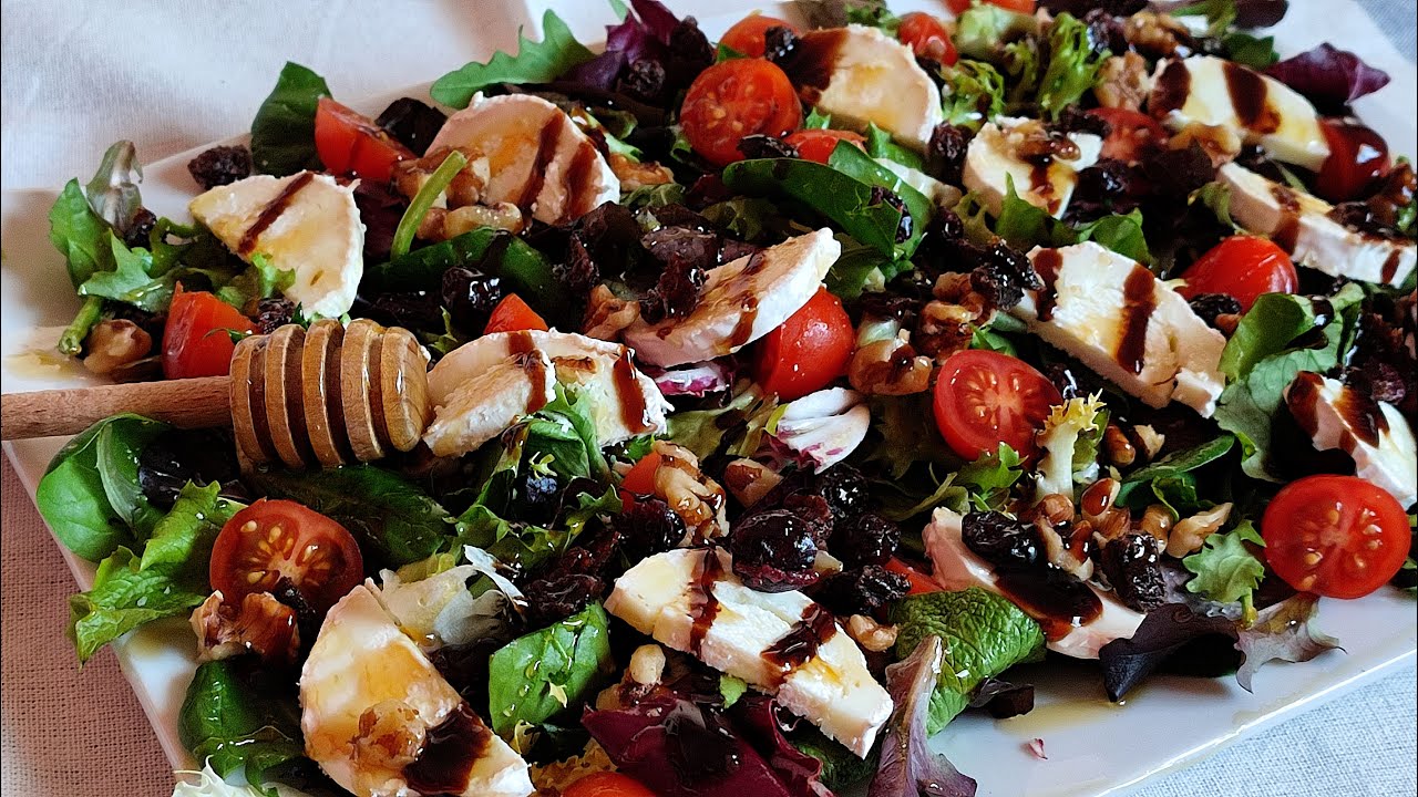 ????ENSALADA DE RULO DE CABRA CON FRUTOS SECOS???? | El Dulce Paladar