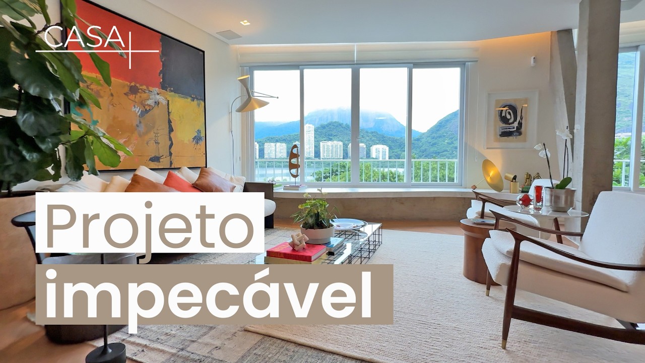 O PROJETO mais surpreendente com vista para a LAGOA no RIO