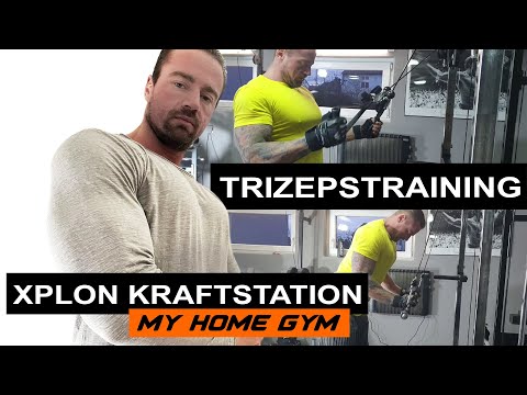 XPLON Kraftstation Multipresse - Coach Dennis Trainingsvideo 05 - Trizepstraining Teil 1