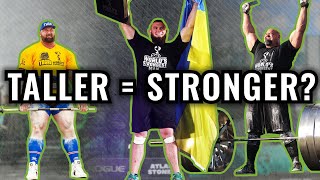 PROS and CONS of Being a Tall Strongman Athlete
