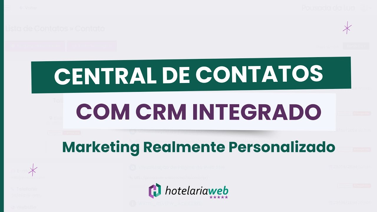 Central Inteligente de Contatos para Hoteis e Pousadas